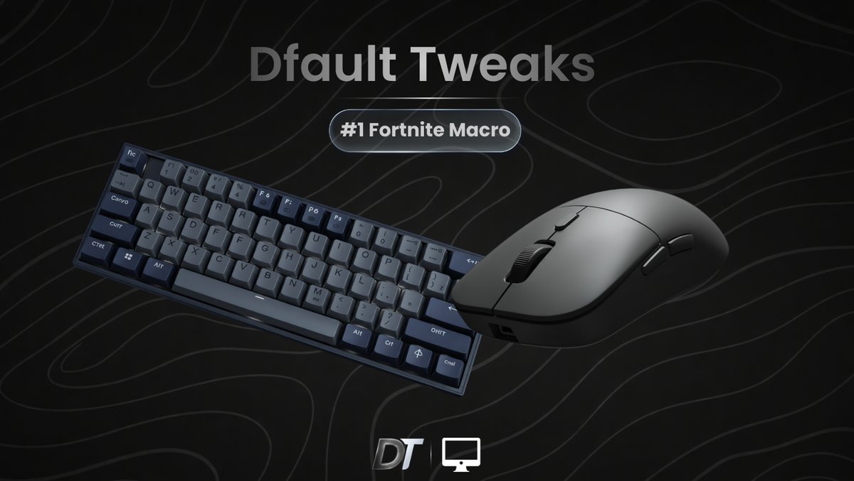 Dfault Tweaks Fortnite macro — keyboard and mouse